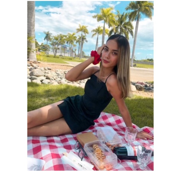 Little Black Dress Leg Slit Mini - Picture 12 of 14